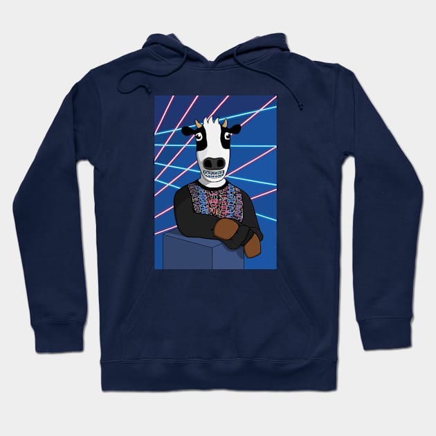 Cow-Boy Hoodie by alwaysacomedian